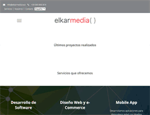 Tablet Screenshot of elkarmedia.com